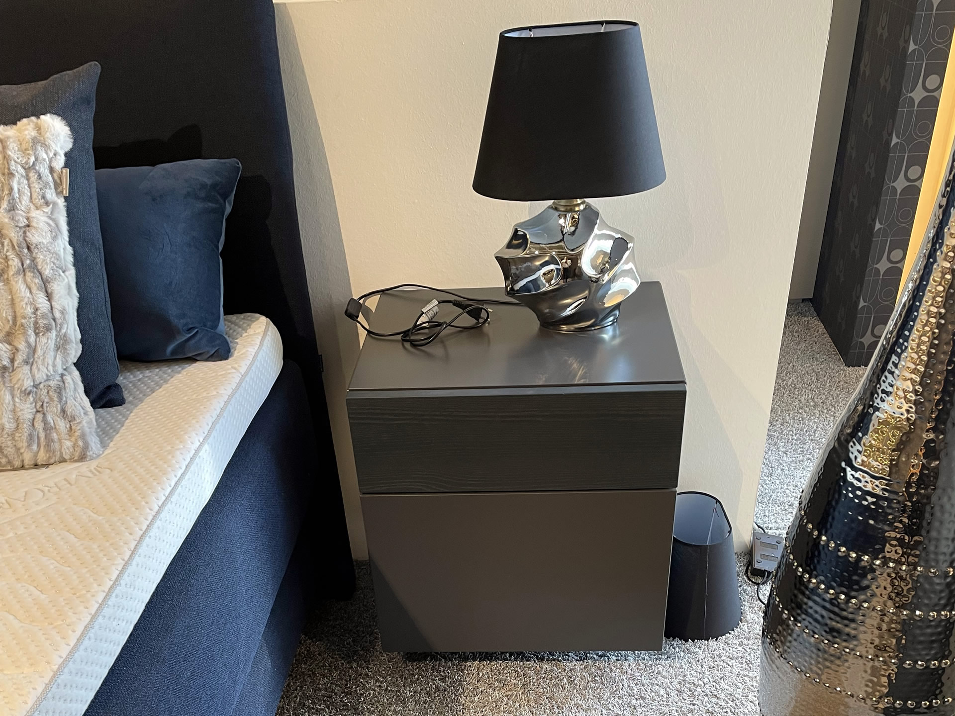 Hülsta Kleiderschrank+ 2 Nako + Kommode