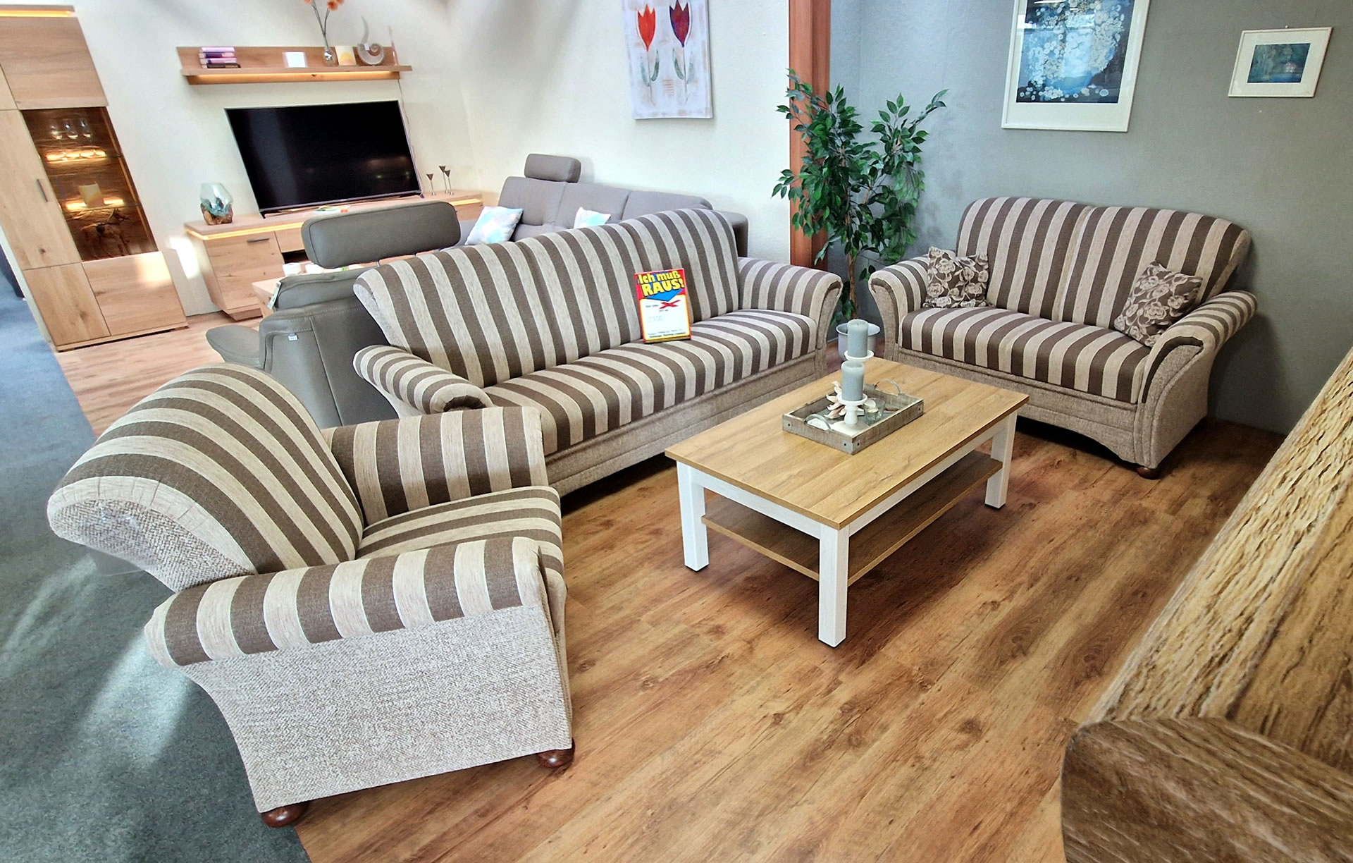 Landhaus Polstergarnitur