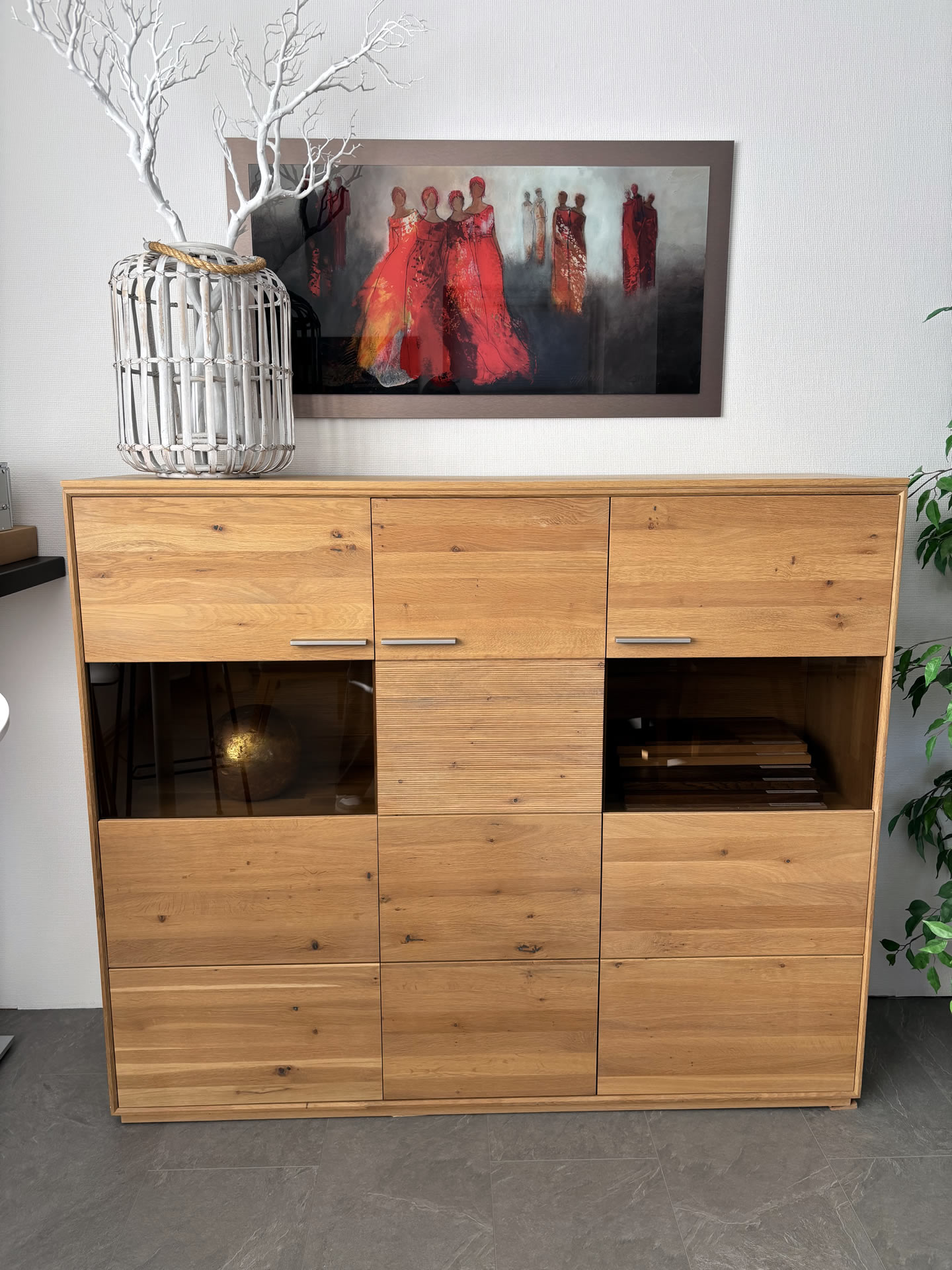 Highboard in Wildeiche | Dudinger