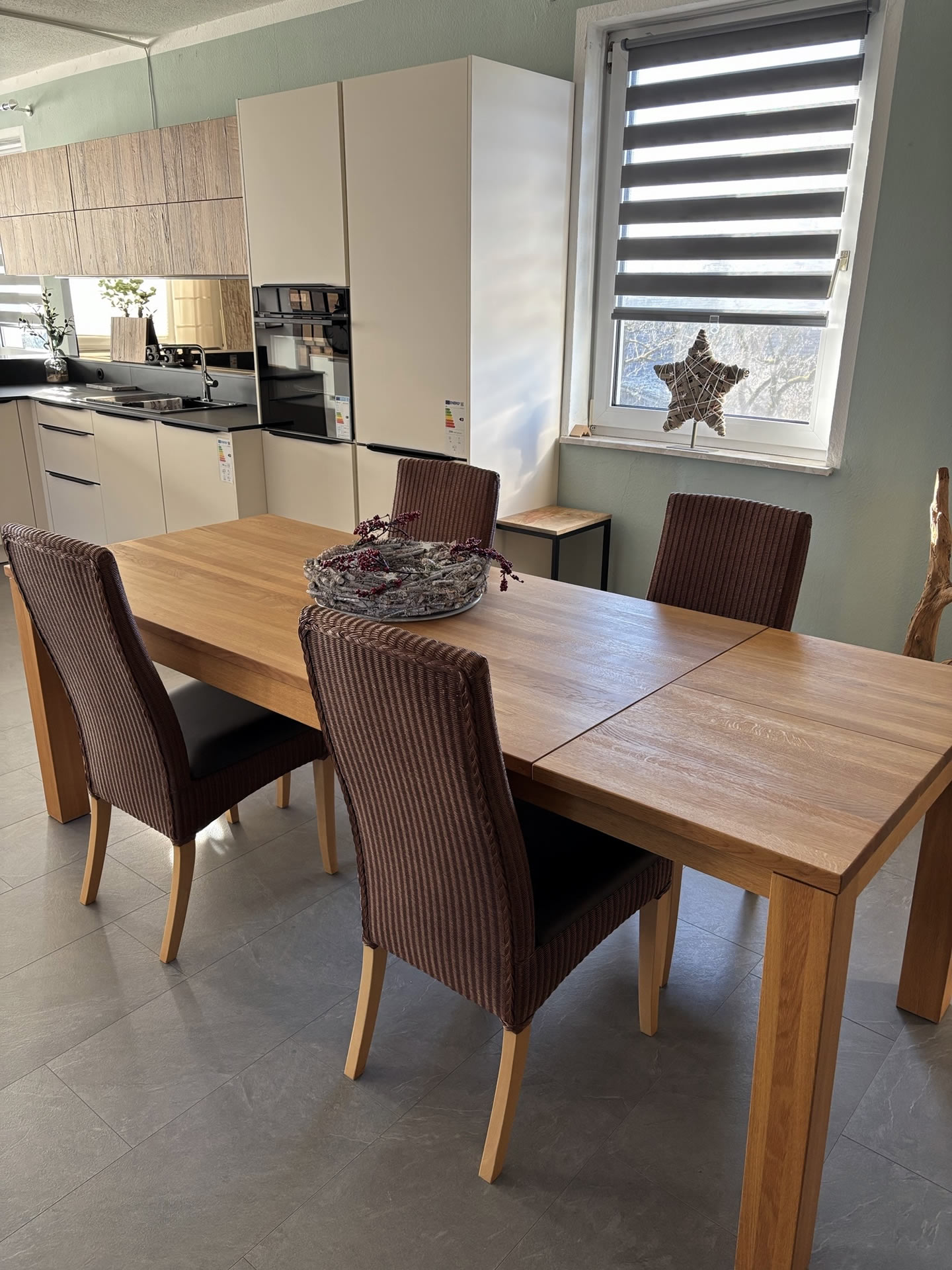 Esstischgruppe in Eiche | Dudinger