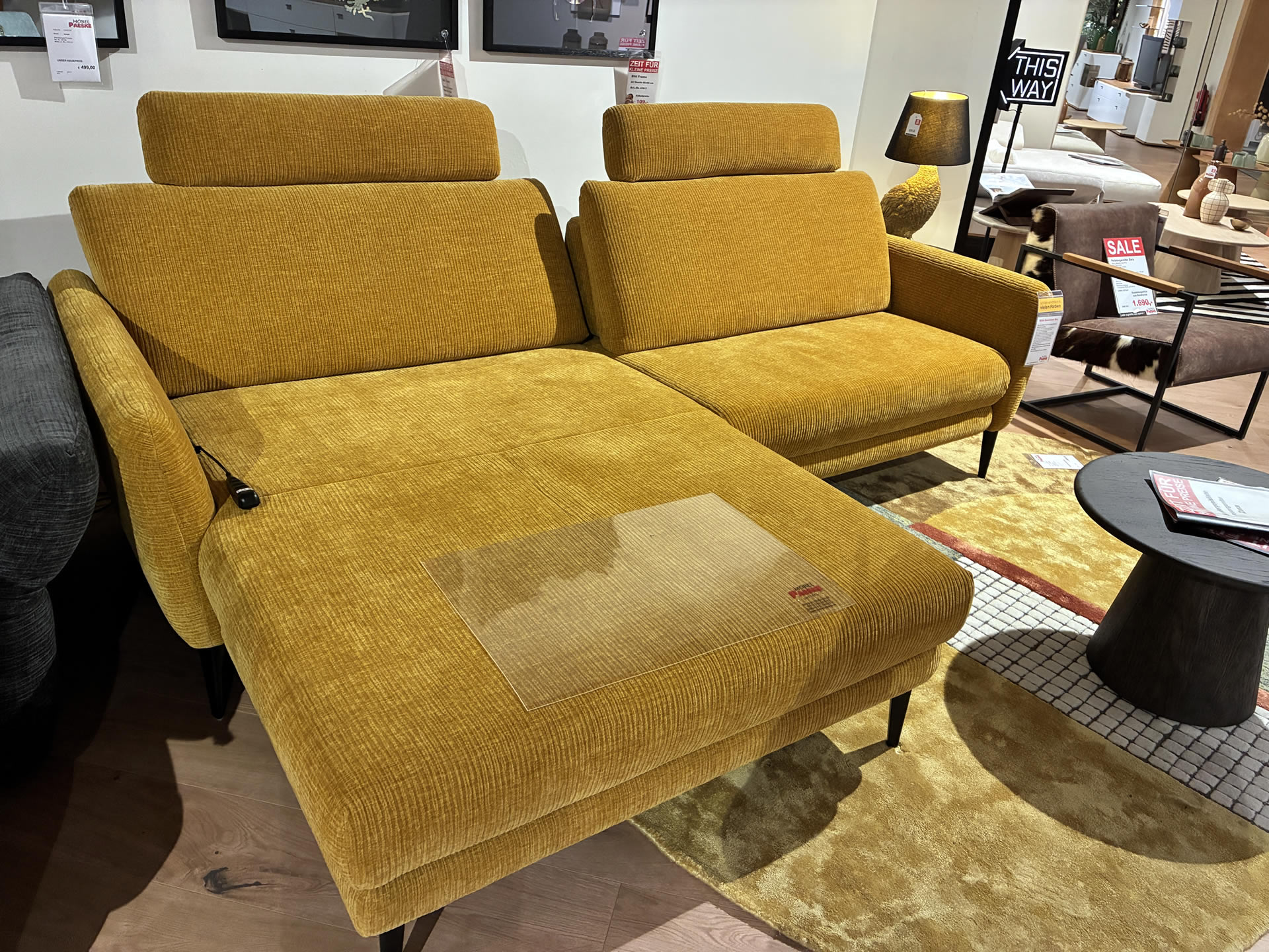 Polstergarnitur ZORA mit vielen Funktionen
