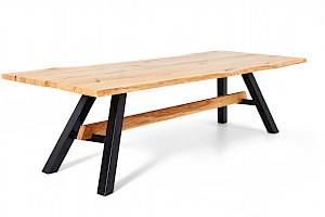 Baumtisch Z22703 - Balkeneiche 280x110cm