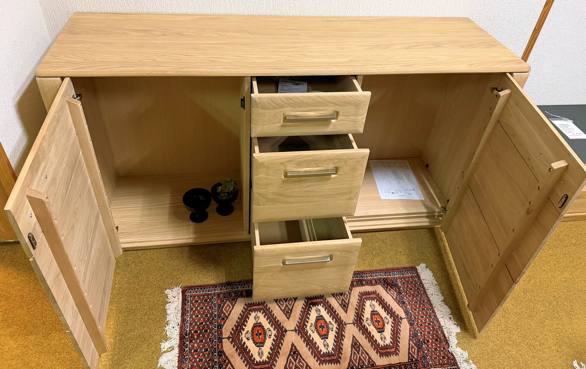 Sideboard TL 1221 Sena von MCA - Eiche Bianco