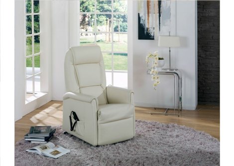 Fernseh- und Relaxsessel Z22783 - Leder; Mini-Mini, verstellbar (Basic)