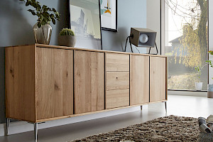 Sideboard Massivholz Wildeiche Z23057