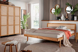 Schlafzimmer massiv Wildeiche Z23056