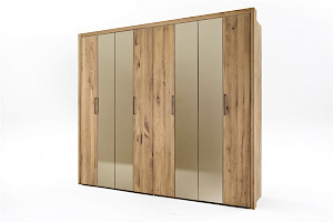 Kleiderschrank Wildeiche massiv Z23061