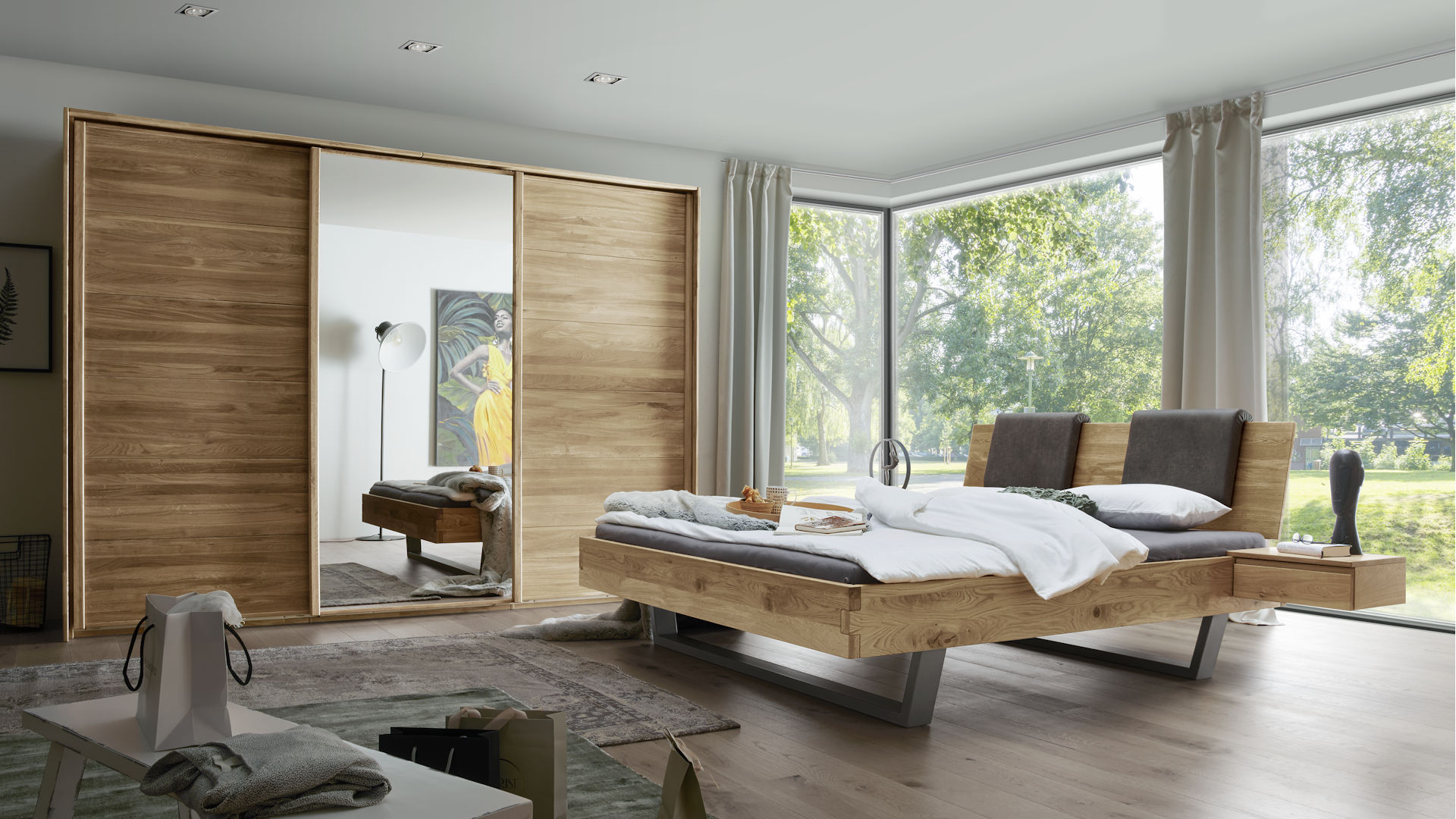 Schlafzimmer komplett Z23094-2 - Wildeiche