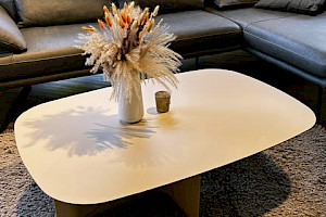 Couchtisch Livia von Metallbude / Cashew